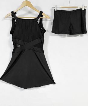 ホルターネック ワンピース水着体型カバー 送料無料 即日発送-6