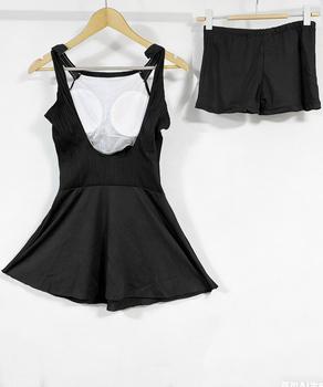 ホルターネック ワンピース水着体型カバー 送料無料 即日発送-7