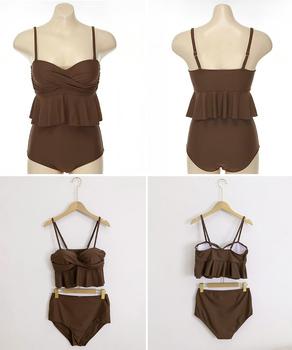 ペプラムフレア水着 盛れるビキニ 送料無料 即日発送-8