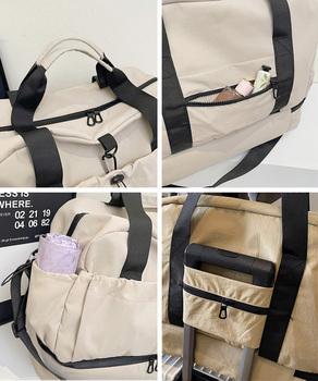 ボストンバッグユニセックストラベルバッグ 送料無料 即日発送-9