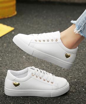 スニーカー ローカットスニーカー レディース ハート 送料無料 即日発送-2