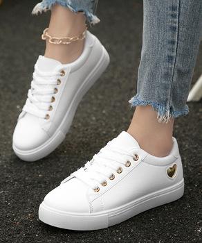 スニーカー ローカットスニーカー レディース ハート 送料無料 即日発送-3