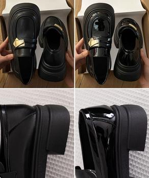 厚底ローファー チャンキーヒールシューズ 送料無料 即日発送-8