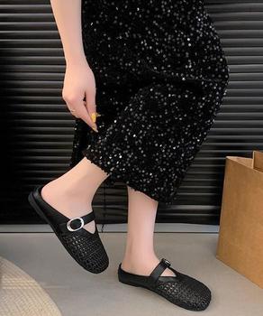 メッシュパンプスラウンドトゥシューズ春夏 送料無料 即日発送-4