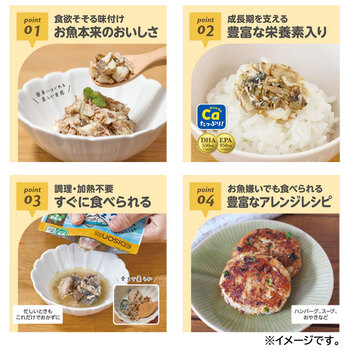 エジソンママ ごろっとおさかな ほっけ旨煮 80g 5個セット 送料無料-3