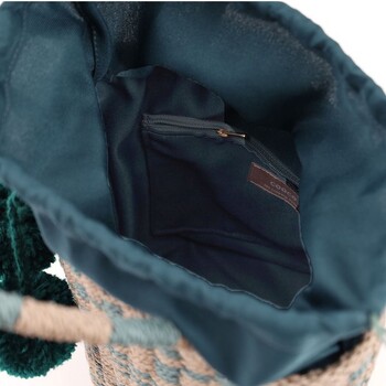 柄テープハンドル2WAYペーパーミニ トートバッグ　2026新作 COOCO　バイカラーで幾何学的な柄 送料無料 即日発送-8