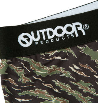 大きいサイズ OUTDOOR PRODUCTS ベア天タイガーカモ柄ボクサーパンツ 3L 4L 5L 6L 7L 8L ブラック×カーキ ラッピング可 送料無料 即日発送-1