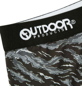 大きいサイズ OUTDOOR PRODUCTS ベア天タイガーカモ柄ボクサーパンツ 3L 4L 5L 6L 7L 8L ブラック×チャコール ラッピング可 送料無料 即日発送-1