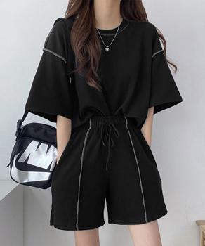 Tシャツショートパンツ 2点セットアップ 送料無料 即日発送-2