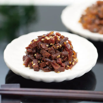 三河の佃煮＆永谷園松茸風味お吸い物セット　こくまるあさり（40ｇ）×1、ささめまぐろ生姜炊（40ｇ）×2、等 メッセージカード付 送料無料-3