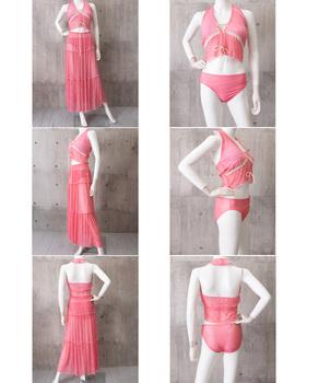 ホルターネックビキニ3点セット大人可愛い 送料無料 即日発送-8