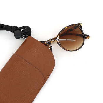 シュリンク レザー ストラップ グラスケース　2026新作 COOCO 送料無料 即日発送-1