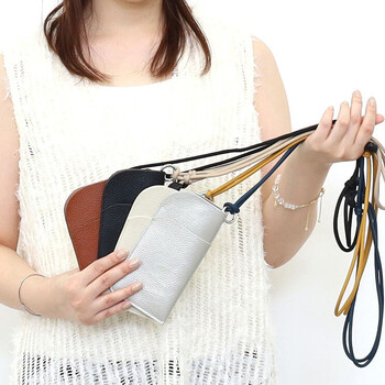 シュリンク レザー ストラップ グラスケース　2026新作 COOCO 送料無料 即日発送-3