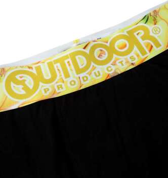 大きいサイズ OUTDOOR PRODUCTS 綿ベア天転写ゴムブラックボクサーパンツ 3L 4L 5L 6L 7L 8L ブラック×バナナ ラッピング可 送料無料 即日発送-1