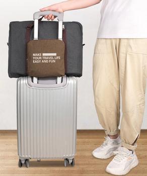 キャリーオンバッグ 折りたたみバッグ軽量 送料無料 即日発送-2