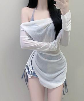 水着 レディース 水着3点セット ビキニ 送料無料 即日発送-1