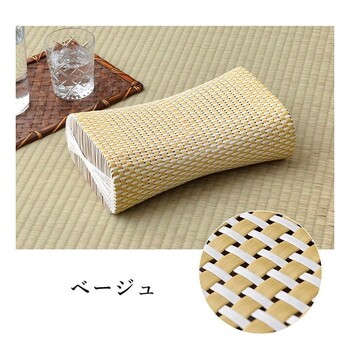 枕 まくら PP 籐枕風 ピロー 通気性 蒸れない ポリプロピレン 軽い 丈夫 手編み カラフル PP枕 送料無料-4