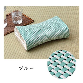 枕 まくら PP 籐枕風 ピロー 通気性 蒸れない ポリプロピレン 軽い 丈夫 手編み カラフル PP枕 送料無料-5