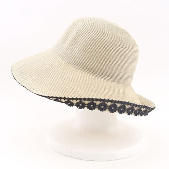 洗える エッジアップレース ブレードハット 帽子 2026新作 COOCO 送料無料 即日発送-1