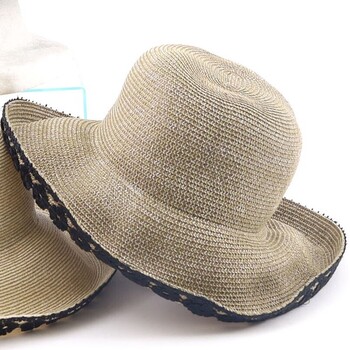 洗える エッジアップレース ブレードハット 帽子 2026新作 COOCO 送料無料 即日発送-3