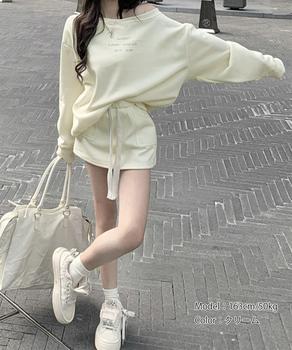 英字ロゴスウェットセットアップ大人可愛い 送料無料 即日発送-6