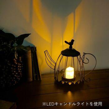 ヨーロピアン風 アンティーク調 プラントホルダー LEDホルダー ランタン 送料無料-9