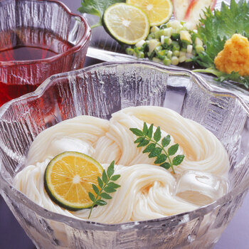 めん詰合せ AHS 44 きしめん そうめん 素麺 冷麦 名古屋 乾麺 送料無料-2