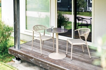 フェリー ガーデンテーブル エクステリア 丸テーブル FLGT60SGR 新商品 送料無料-11