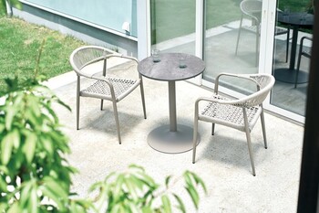 フェリー ガーデンテーブル エクステリア 丸テーブル FLGT60SGR 新商品 送料無料-16