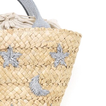 星柄刺繍 メイズ カゴバッグ　2026新作 COOCO 送料無料 即日発送-19