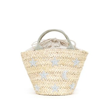 星柄刺繍 メイズ カゴバッグ　2026新作 COOCO 送料無料 即日発送-4