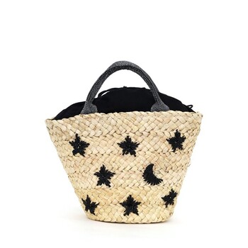 星柄刺繍 メイズ カゴバッグ　2026新作 COOCO 送料無料 即日発送-8