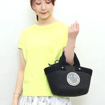 ビーズ刺繍かごバッグ 2026新作 COOCO SMILEY 送料無料 即日発送-24