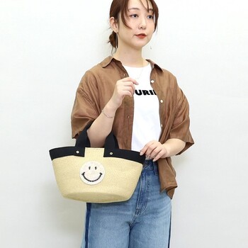 ビーズ刺繍かごバッグ 2026新作 COOCO SMILEY 送料無料 即日発送-26