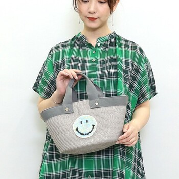 ビーズ刺繍かごバッグ 2026新作 COOCO SMILEY 送料無料 即日発送-28