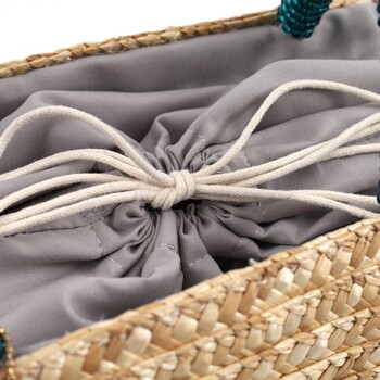 ール刺繍ビーズハンドル かごバッグ　2026新作 COOCO SMILEY パ 送料無料 即日発送-16