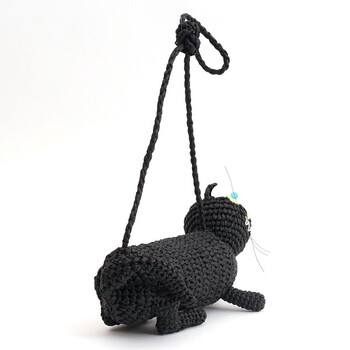 ネコ型 ショルダーバッグ かごバッグ カゴバッグ COOCO クーコ 送料無料 即日発送-2