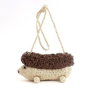 ハリネズミ ショルダーバッグ カゴバッグ かごバッグ COOCO クーコ 送料無料 即日発送-1