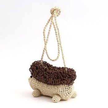 ハリネズミ ショルダーバッグ カゴバッグ かごバッグ COOCO クーコ 送料無料 即日発送-3