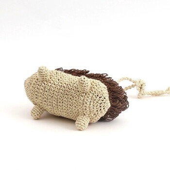 ハリネズミ ショルダーバッグ カゴバッグ かごバッグ COOCO クーコ 送料無料 即日発送-4