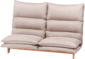 ソファー ダブルクッション座椅子 フィット2 2P 2色展開 送料無料-9