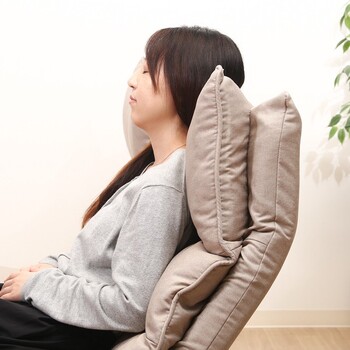 ソファー ダブルクッション座椅子 フィット2 2P 2色展開 送料無料-13