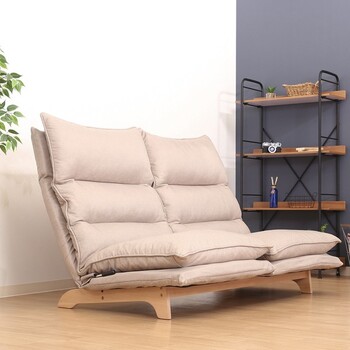 ソファー ダブルクッション座椅子 フィット2 2P 2色展開 送料無料-15