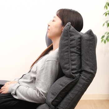 ソファー ダブルクッション座椅子 フィット2 2P 2色展開 送料無料-5