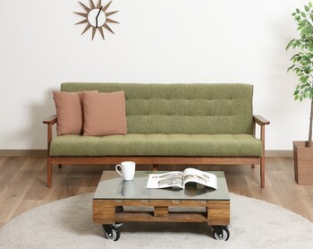 ソファー ファブリックソファー フレンズGR 3P 846 送料無料-4