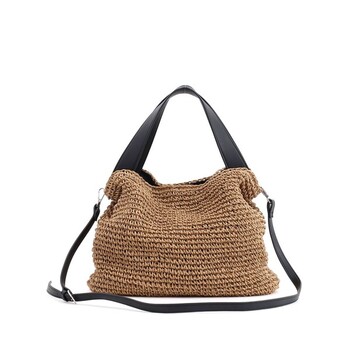 ペーパー2WAY カゴバッグ かごバッグ A4 A4収納可能 2026新作 COOCO 送料無料 即日発送-9