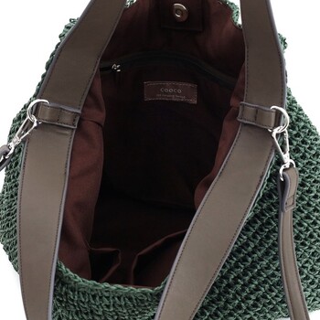 ペーパー2WAY カゴバッグ かごバッグ A4 A4収納可能 2026新作 COOCO 送料無料 即日発送-16