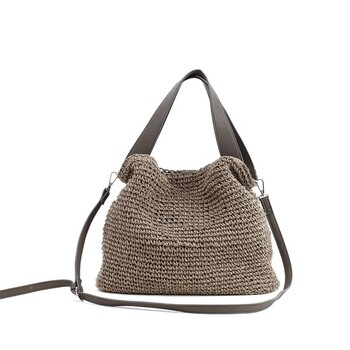 ペーパー2WAY カゴバッグ かごバッグ A4 A4収納可能 2026新作 COOCO 送料無料 即日発送-17