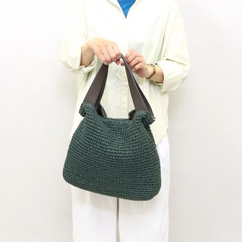 ペーパー2WAY カゴバッグ かごバッグ A4 A4収納可能 2026新作 COOCO 送料無料 即日発送-26