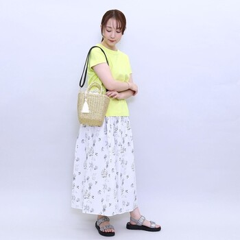 タッセル付メタリックフィルム 2WAY カゴバッグ かごバッグ ショルダー 2026新作 COOCO 送料無料 即日発送-24